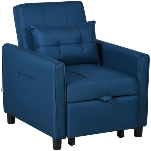 Homcom single chair bed - chair, pull