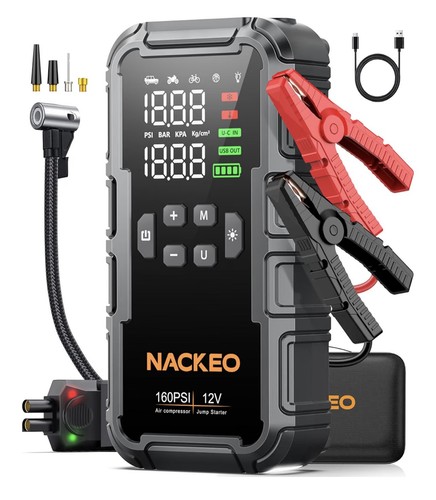 8000a jump starter power pack - jump,