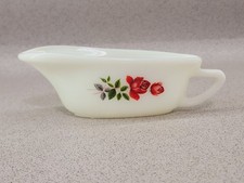 Pyrex 'June Rose' Gravy Boat