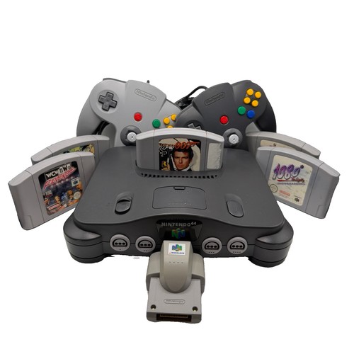 Nintendo n64 console - nintendo, bundle