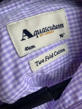 Aquascutum Shirt 16” Collar