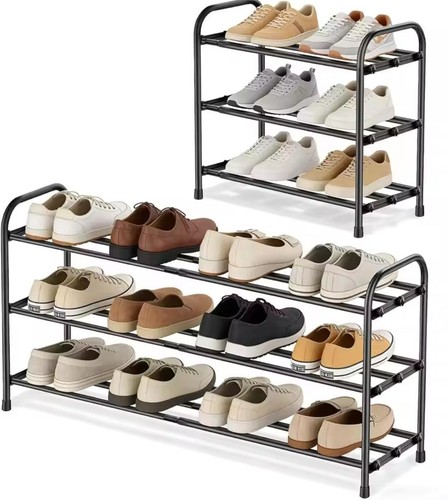 Metal shoe rack tier - rack,