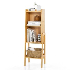 Bamboo Bookcase 4 Tier with