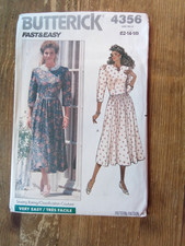 4356 Dress with Flared Skirt