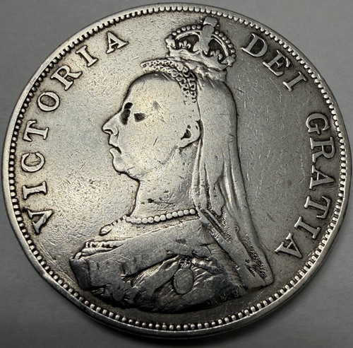 1890 england crown silver - 1890,