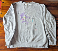 Unofficial QWERTEE HunterXHunter Sweater Jumper - Grey Hisoka 'Joker' Design - L