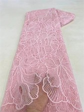 Nigerian Sequins Lace Fabrics