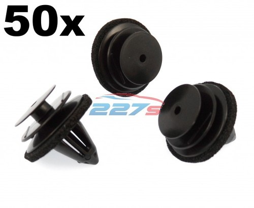 50x plastic trim clips for - plastic,