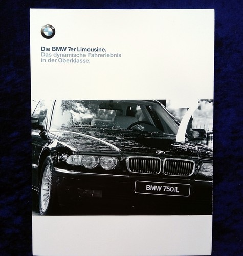 Bmw series 38 brochure - 7, e
