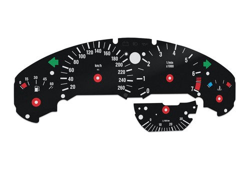 Speedometer disc gauge
