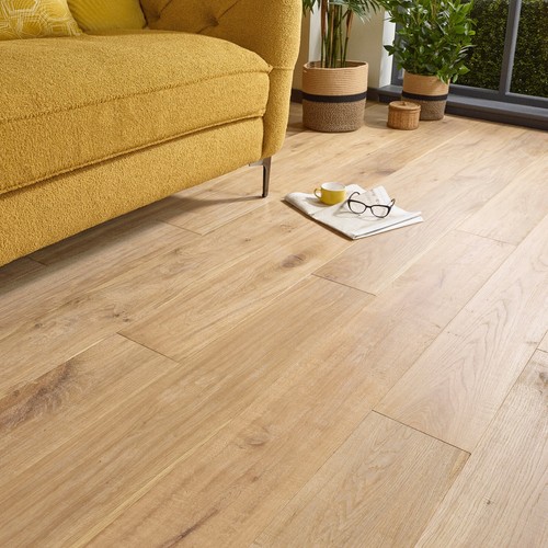 Sample engineered oak - sample:, wood