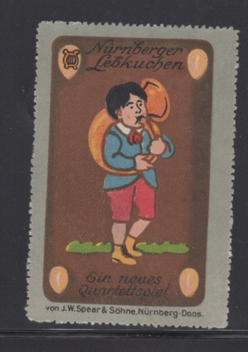 German toy advertising stamp - german,