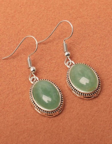Silver drop earrings - ,