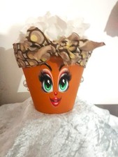 Sassy Plant Pot Head, "Ms
