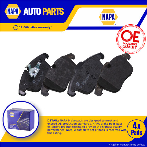 Brake pads set front nbp1275 - pads,