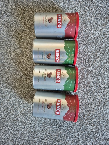 Kenco coffee cans - cans, 4