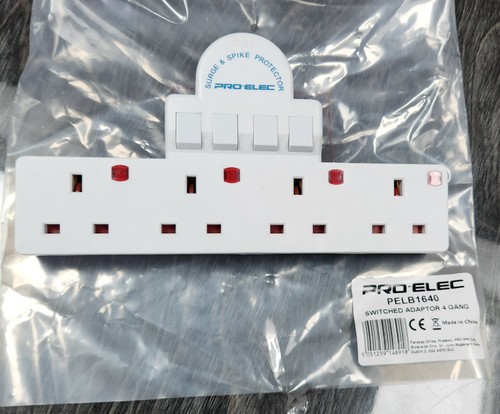 Pro elec switched way mains - switched,