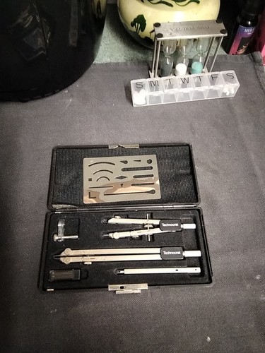 Vintage technocrat drawing set - technocrat,