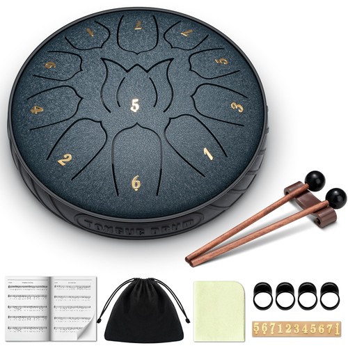 Steel tongue drum 11notes - tongue,
