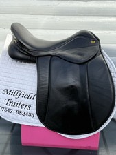 Black Harmony General Purpose/Working Hunter  Saddle 17 Inch 9Inch  D To D