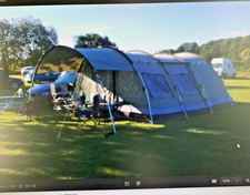 Outwell Bear Lake 6 Luxury Poly Cotton Tent 2 Bedroom, 6 Person