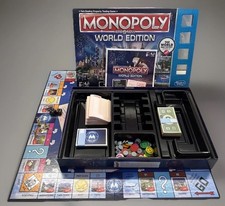 Monopoly Here & Now World Edition Board Game by Hasbro complete, Rare Version