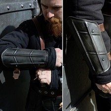 Dark Drake Vambraces. Steel