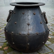 Huge Metal Planter.