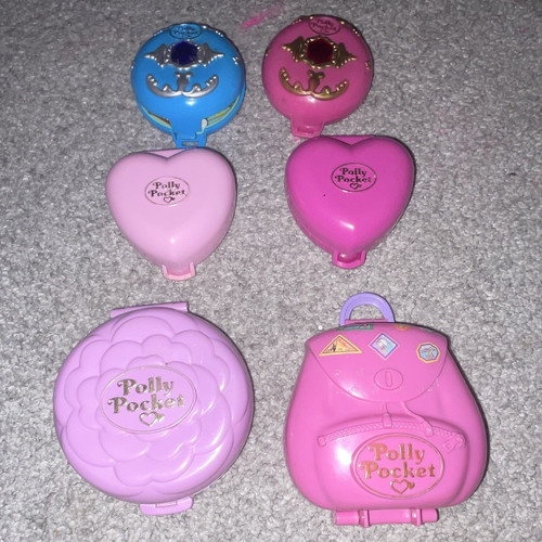 Vintage polly pocket bundle - bundle, 6