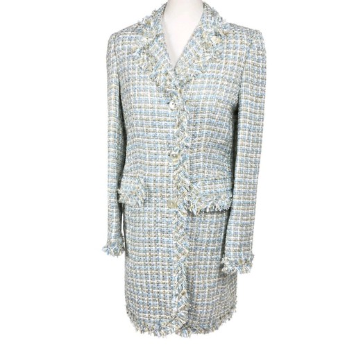 Joy pastel blue - pastel, tweed