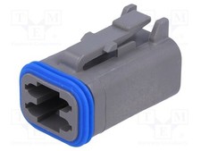 1 pcs x BULGIN - PX0100S04GY - Connector: wire-wire, PX0, female, plug, for cabl