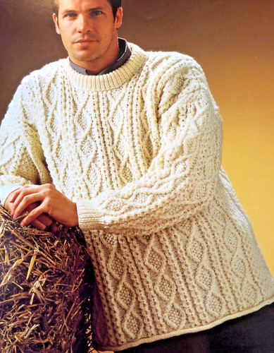 Knitting pattern mens cable - pattern,