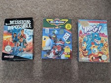 Nintendo NES Game Bundle Trog, Mission Impossible Micro Machines  PAL UKV Boxed 