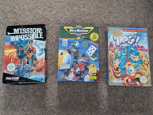 Nintendo nes game bundle trog - nes,