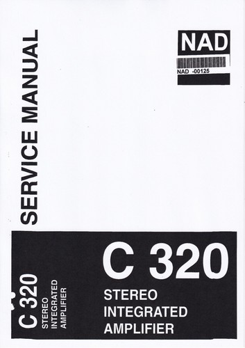 Service manual for nad - service, 320