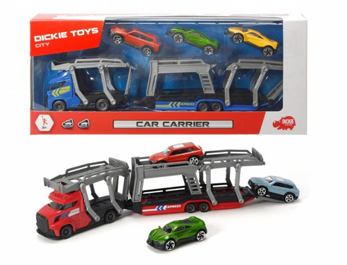 Red car carrier - red, lorry/truck