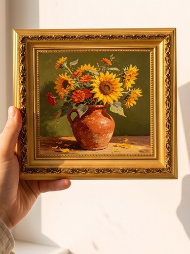 Sunflower bouquet oil - bouquet,