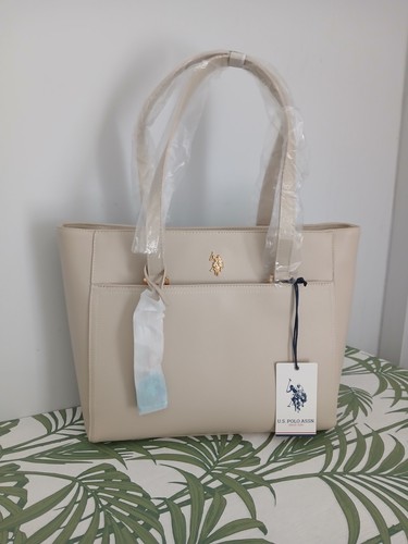 Polo assn beige leather - polo,