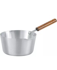 5 pc Aluminium Milk pan Induction Base Saucepan Coffee Pot Boiling Tea Pan 