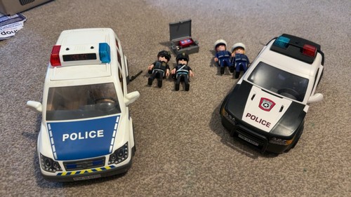 Playmobil police cars - playmobil,