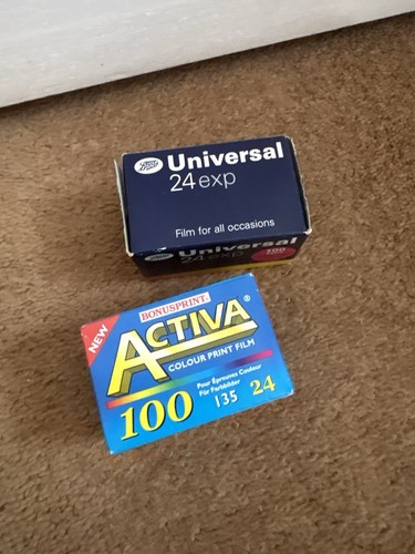 Bundle vintage 35mm film - 2x,