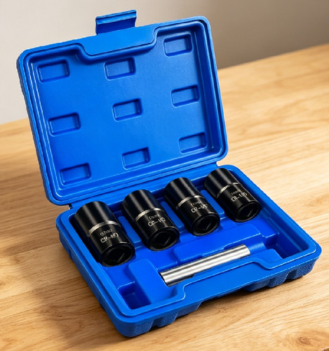 Locking wheel nut remover - locking,