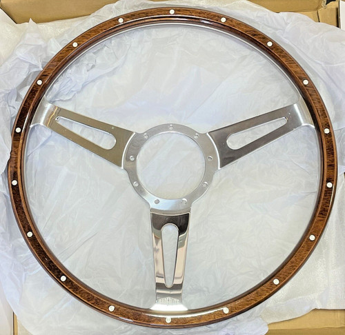 Wood rim steering wheel 9 - steering,