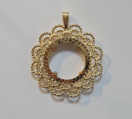 9ct yellow gold half - yellow,