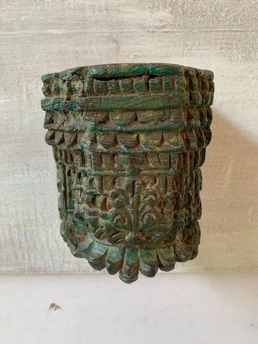 Hand carved and painted - and, solid