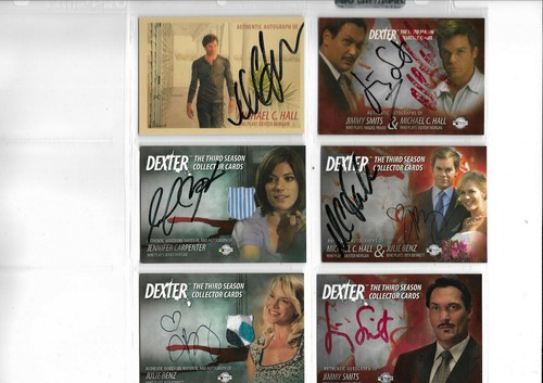 Dexter season autograph - dexter,
