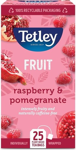 Tetley raspberry pomegranate - tetley,