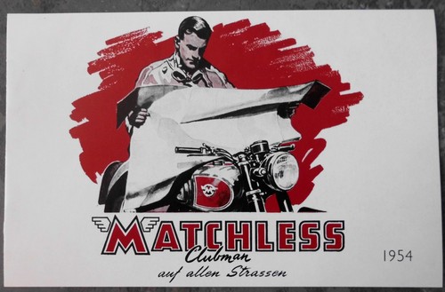 Matchless brochure 1954 super - matchless,