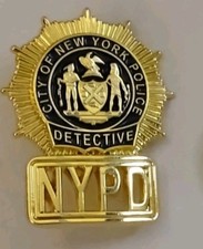 NYPD Detective Mini Badge