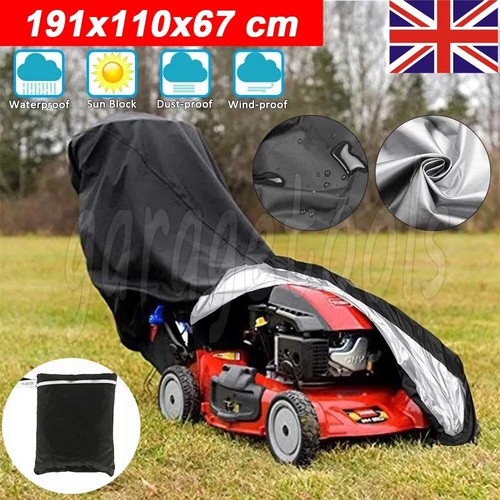 Waterproof lawn mower cover - mower,